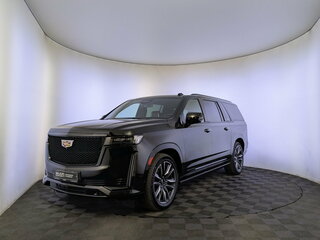 2021 Cadillac Escalade ESV V, чёрный, 7300000 рублей, вид 1