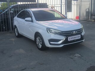 2023 Lada (ВАЗ) Vesta I Рестайлинг (NG), белый, 975000 рублей, вид 1