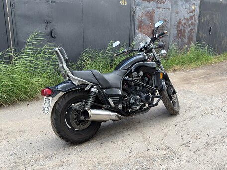 1998 Yamaha V-Max 1200, чёрный, 300000 рублей, вид 5