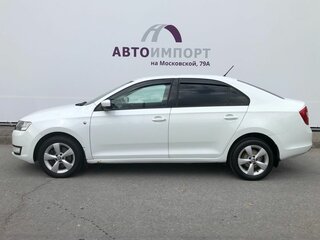 2015 Skoda Rapid I, белый, 825000 рублей, вид 5