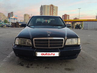 1998 Mercedes-Benz C-Класс 200 I (W202) Рестайлинг, синий, 200000 рублей, вид 1