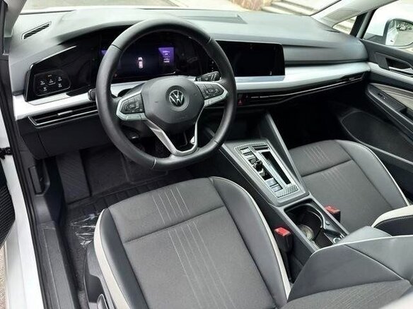 2022 Volkswagen Golf VIII, белый - вид 7