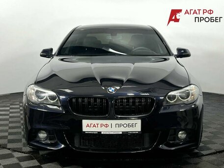 2014 BMW 5 серии 528i xDrive VI (F10/F11/F07) Рестайлинг, чёрный, 1850000 рублей, вид 3