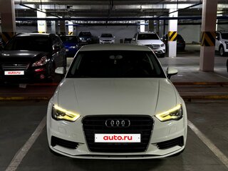 2014 Audi A3 III (8V), белый, 1140000 рублей, вид 2
