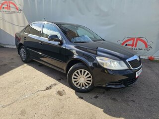 2011 Skoda Octavia II (A5) Рестайлинг, чёрный, 769000 рублей, вид 1