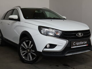 2019 Lada (ВАЗ) Vesta SW Cross I, белый, 769000 рублей, вид 1
