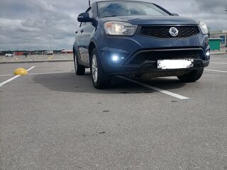 2014 SsangYong Actyon II Рестайлинг, синий, 950000 рублей, вид 4