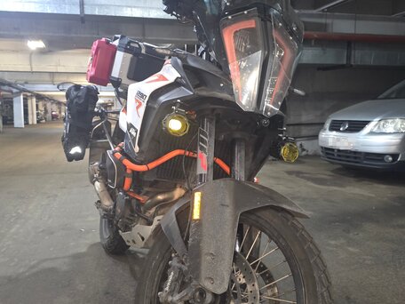 2017 KTM 1290 Super Adventure R, оранжевый, 1100000 рублей, вид 5