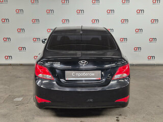 2016 Hyundai Solaris I Рестайлинг, чёрный, 899000 рублей, вид 5