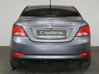 2015 Hyundai Solaris I Рестайлинг, серый, 719000 рублей, вид 5