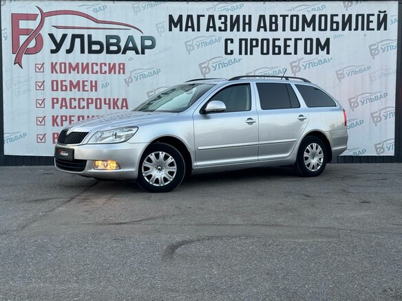 2012 Skoda Octavia II (A5) Рестайлинг, серебристый - вид 2