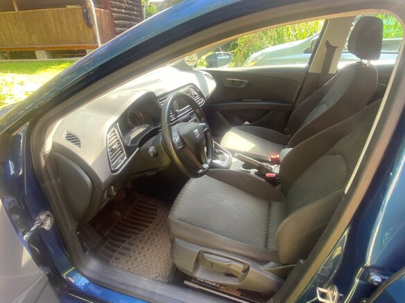 2014 SEAT Leon III, синий - вид 10