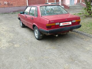 1982 Audi 80 YN, WV III (B2), красный, 150000 рублей, вид 4
