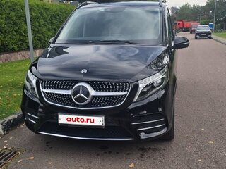 2022 Mercedes-Benz V-Класс Long 300 d длинный III (W447) Рестайлинг, чёрный, 10980000 рублей, вид 2