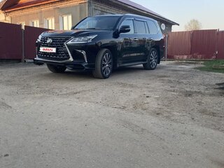 2018 Lexus LX 570 III Рестайлинг 2, чёрный, 8300000 рублей, вид 1