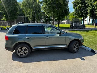 2004 Volkswagen Touareg I, серый, 750000 рублей, вид 4