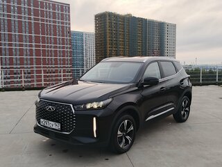 2024 Chery Tiggo 4 I Рестайлинг 2, чёрный, 1760000 рублей, вид 4