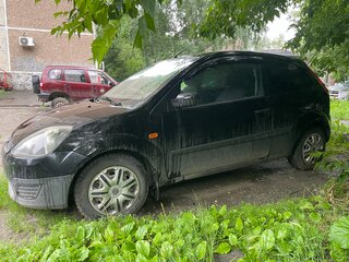 2007 Ford Fiesta Mk5, чёрный, 375000 рублей, вид 4