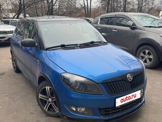 2013 Skoda Fabia II Рестайлинг, синий, 860000 рублей, вид 3