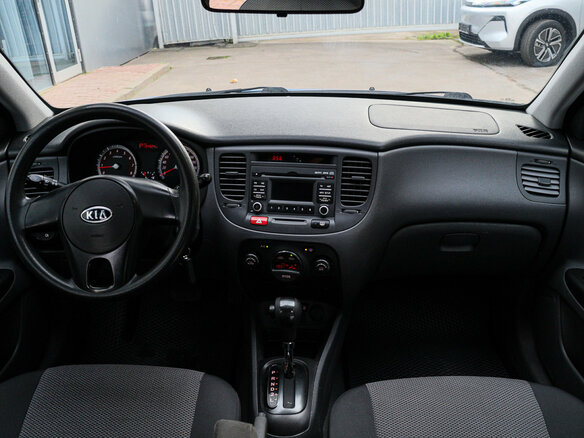2011 Kia Rio II Рестайлинг, синий - вид 8