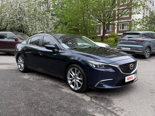 2015 Mazda 6 III (GJ) Рестайлинг, синий, 2100000 рублей, вид 2