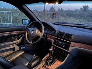 1997 BMW 5 серии 523i IV (E39), синий, 420000 рублей, вид 4