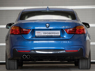 2016 BMW 4 серии 420d xDrive F32/F33/F36, синий, 3650000 рублей, вид 5