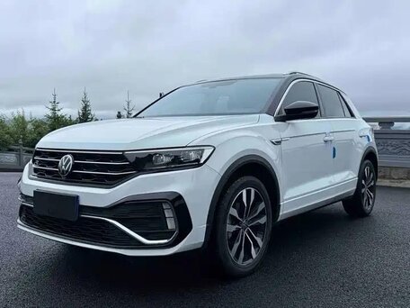 2021 Volkswagen T-Roc I Рестайлинг, белый, 1450077 рублей, вид 1