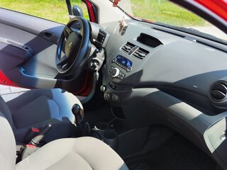 2011 Chevrolet Spark III, красный, 650000 рублей, вид 4