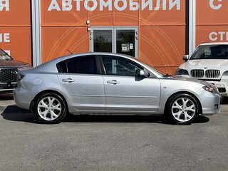2008 Mazda 3 I (BK) Рестайлинг, серебристый, 590000 рублей, вид 4