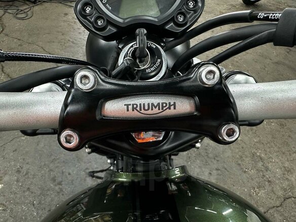 2023 Triumph Scrambler, зелёный, 1150000 рублей - вид 20