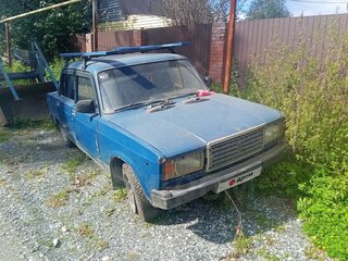 2002 Lada (ВАЗ) 2107, синий, 65000 рублей, вид 4