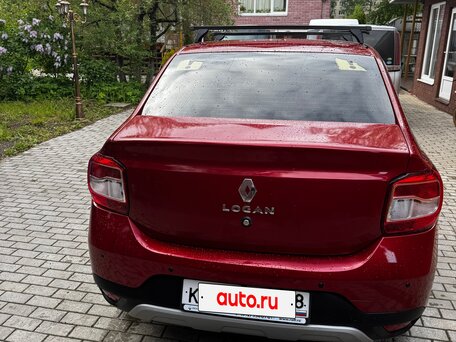 2021 Renault Logan Stepway II Рестайлинг, красный, 1020000 рублей, вид 4