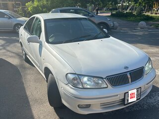 2002 Nissan Bluebird Sylphy I (G10), белый, 255000 рублей, вид 2