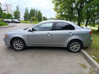 2009 Mitsubishi Lancer X, серебристый, 600000 рублей, вид 4