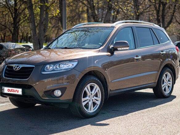 2011 Hyundai Santa Fe II Рестайлинг, коричневый, 1599000 рублей - вид 2