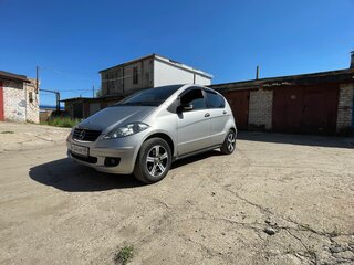 2005 Mercedes-Benz A-Класс 170 II (W169), серый, 420000 рублей, вид 1