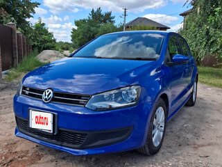 2012 Volkswagen Polo V, синий, 1330000 рублей, вид 1