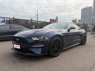 2018 Ford Mustang VI Рестайлинг, синий, 3500000 рублей, вид 1