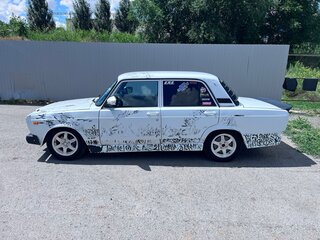 2007 Lada (ВАЗ) 2107, белый, 100000 рублей, вид 4