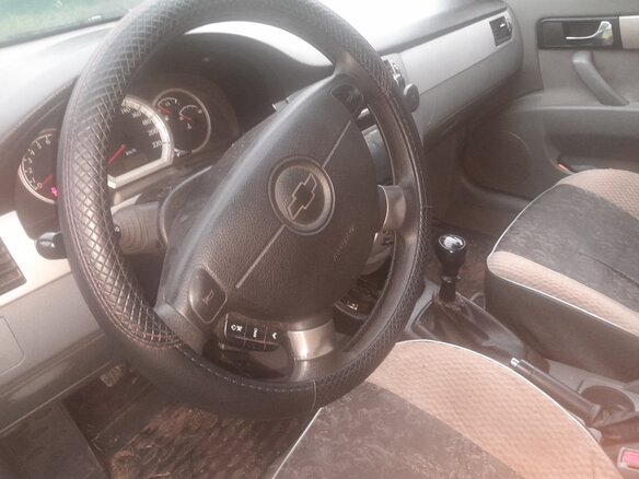 2008 Chevrolet Lacetti I, бежевый, 250000 рублей - вид 4