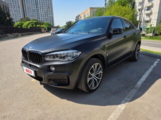 2017 BMW X6 40d II (F16), чёрный, 4150000 рублей, вид 1