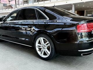 2013 Audi A8 Long III (D4), чёрный, 3400000 рублей, вид 4
