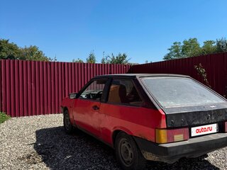 1990 Lada (ВАЗ) 2108, красный, 43000 рублей, вид 2