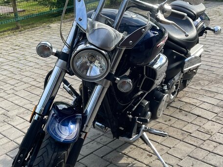 2005 Yamaha XV 1700 Warrior, синий, 820000 рублей, вид 2