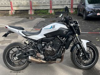 2014 Yamaha MT-07 (FZ-07), белый, 515000 рублей, вид 3