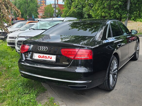 2012 Audi A8 III (D4), чёрный, 1750000 рублей - вид 4