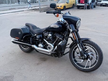2019 Harley-Davidson Sport Glide, синий, 1750000 рублей, вид 2