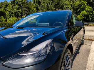 2019 Tesla Model 3 Long Range I, чёрный, 3100000 рублей, вид 2