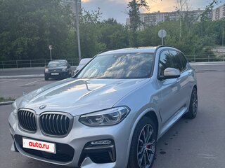 2019 BMW X3 M40d III (G01), серебристый, 5300000 рублей, вид 1